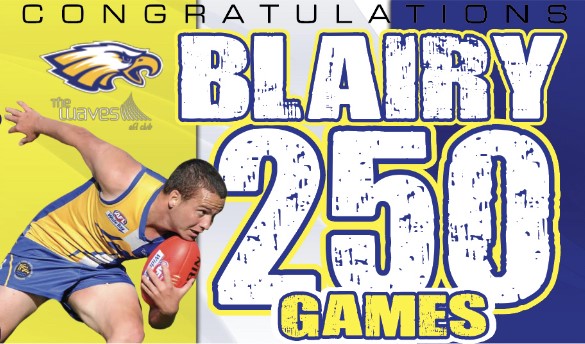 MICHAEL BLAIR CELEBRATES REMARKABLE MILESTONE: 250 GLORIOUS GAMES FOR THE MIGHTY?EAGLES